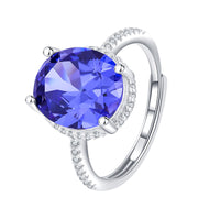 Pigeon Egg Sapphire Ring