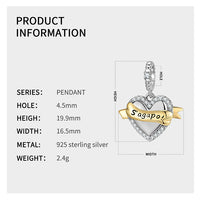 Love You Beads with Greek Tag: S'agapo