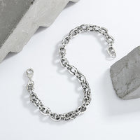 Anchor Letter Cross Bracelet