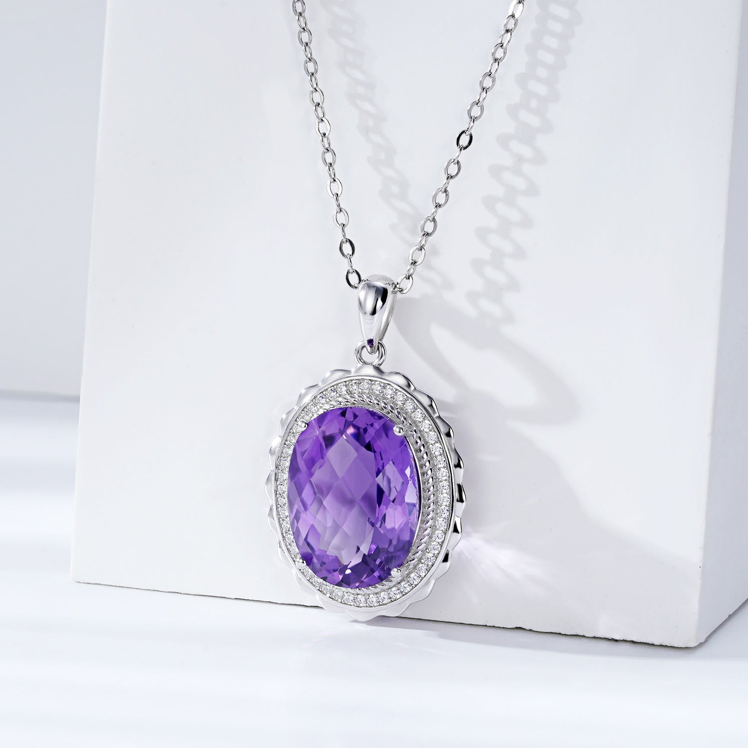 Royal Violet Radiance Necklace