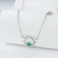 Bright Sun Emerald Necklace