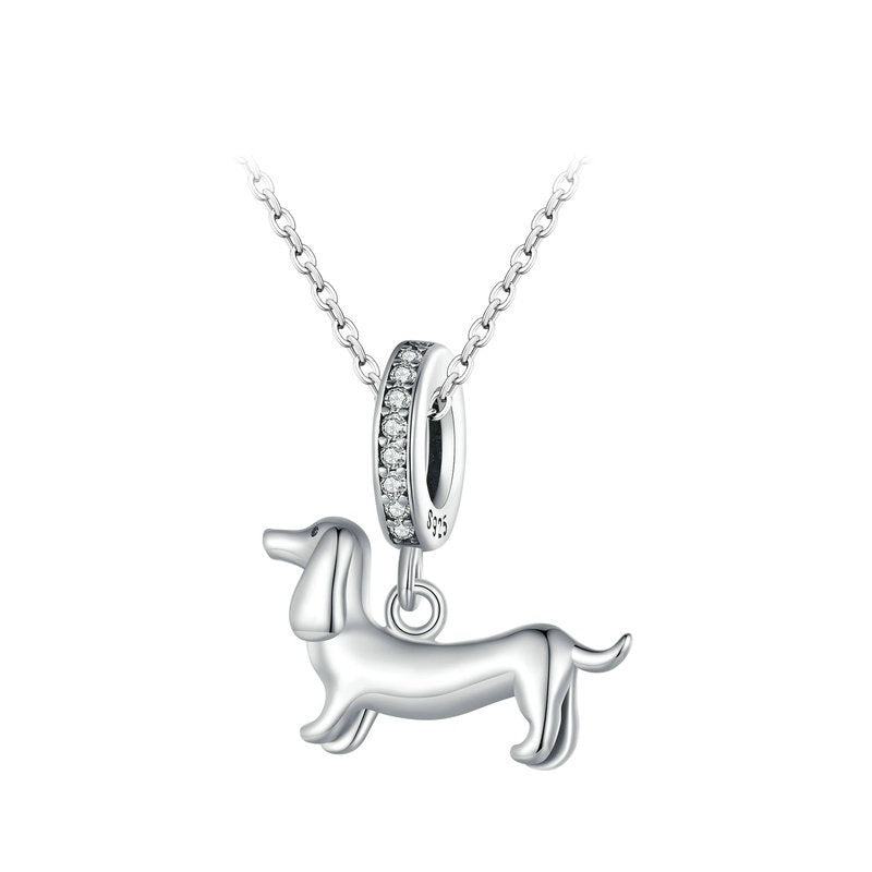 Cute Sausage Dog Beads