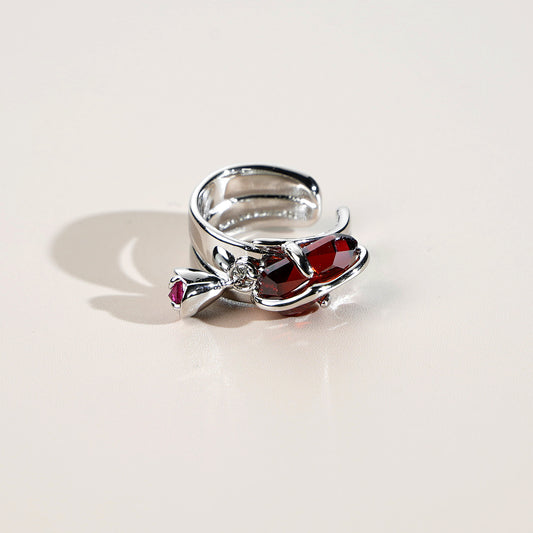 Peach Blossom Earring